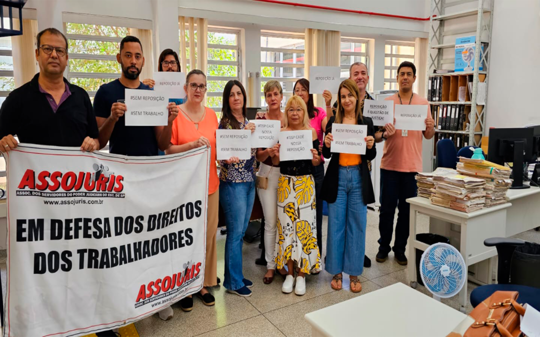 Servidores do fórum de Pacaembu estão indignados pelo não cumprimento da “Data Base” pelo TJ-SP