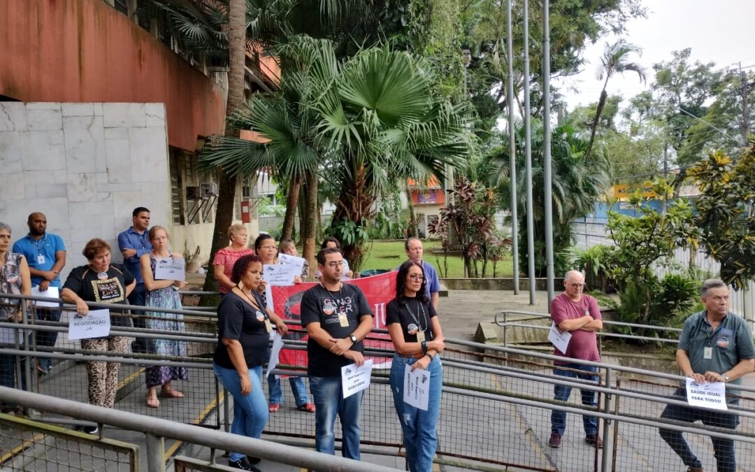 Cubatão – paralisação parcial realizada com sucesso