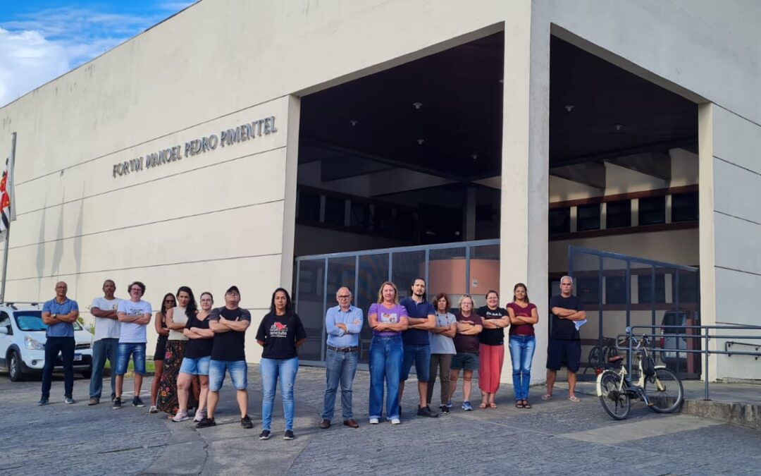 Servidores do fórum de Ilhabela estão parados