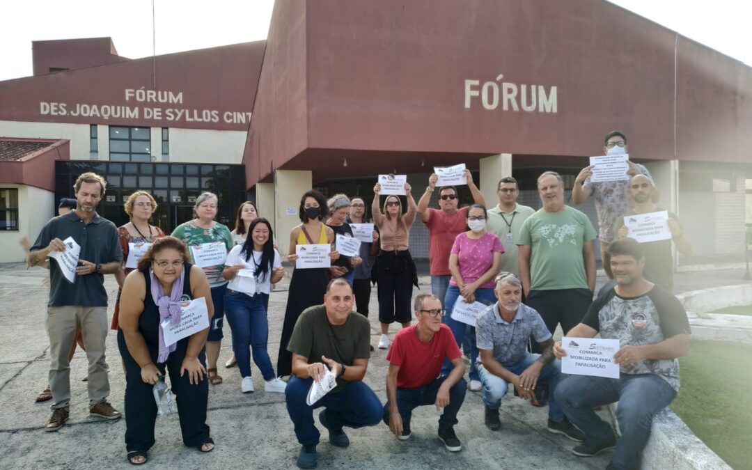 Ubatuba – paralisação parcial realizada com sucesso