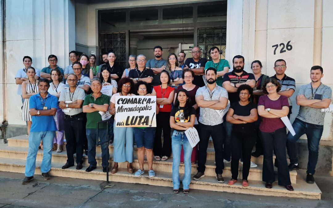 Mirandópolis – paralisação parcial realizada com sucesso