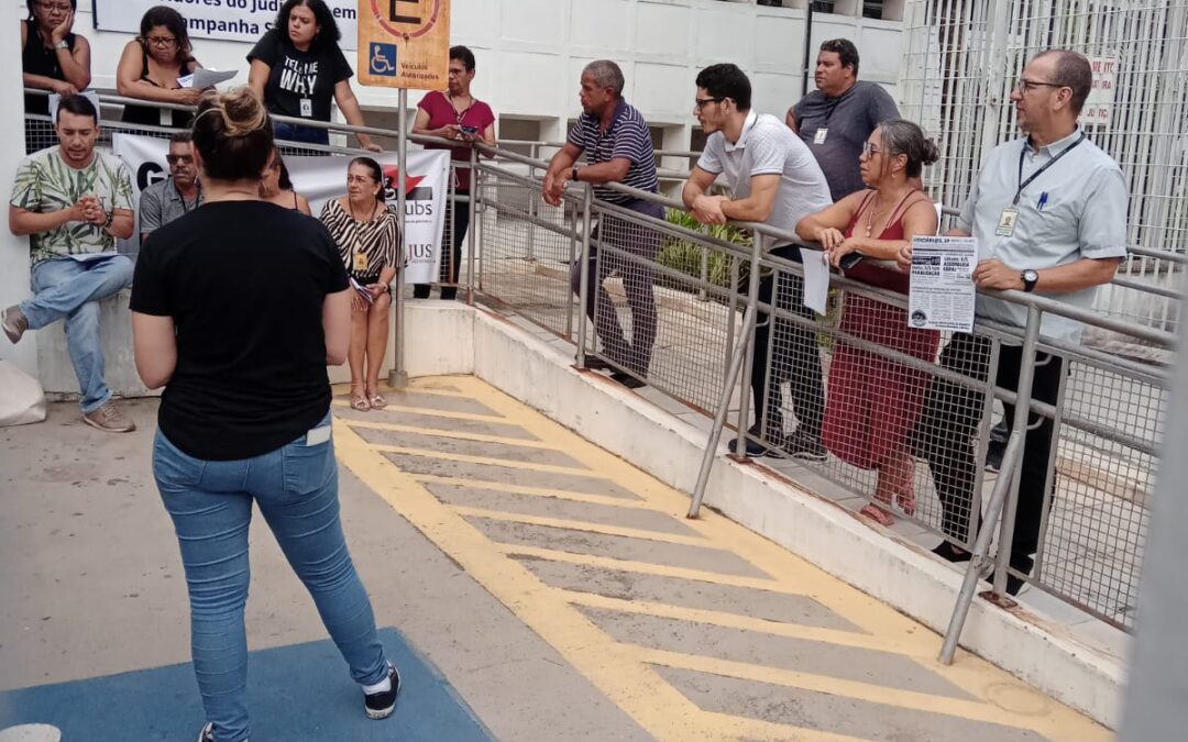 Guarujá  – paralisação parcial realizada com sucesso