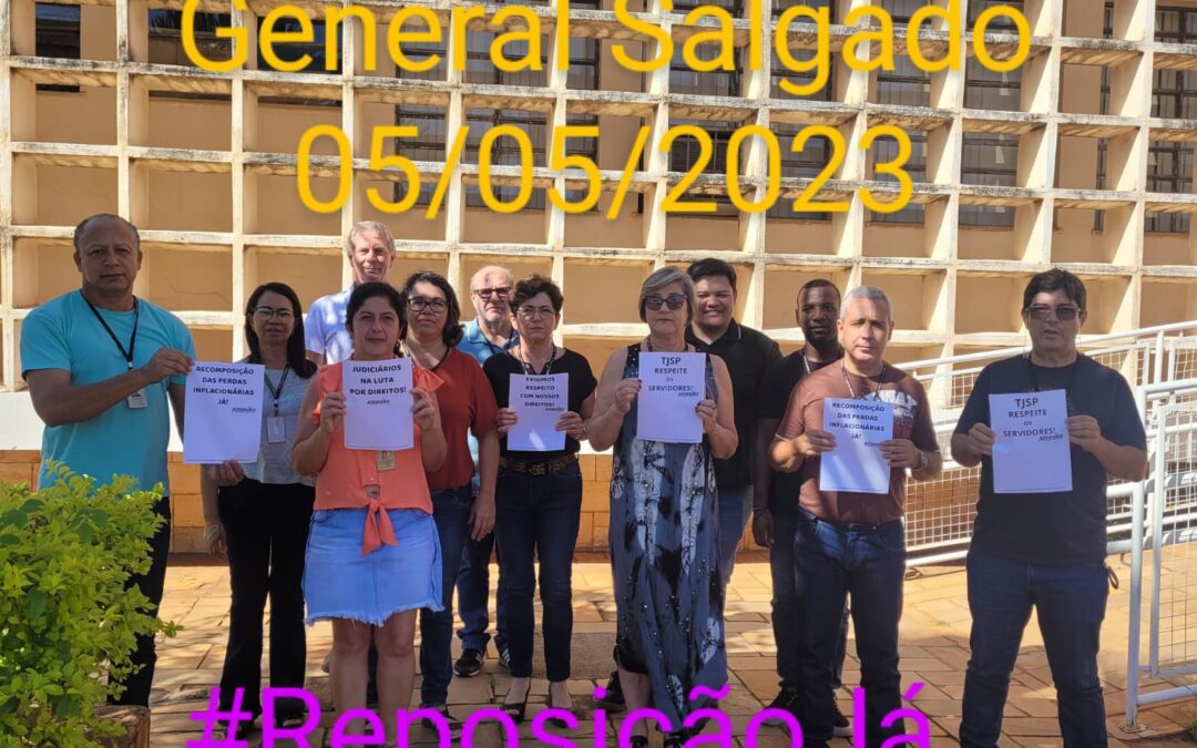 General Salgado – paralisação parcial realizada com sucesso