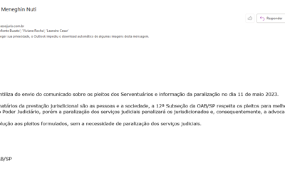 Reposta da OAB de Ribeirão Preto