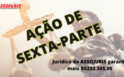 Assojuris agrega R$ 233.305,05 para seus associados