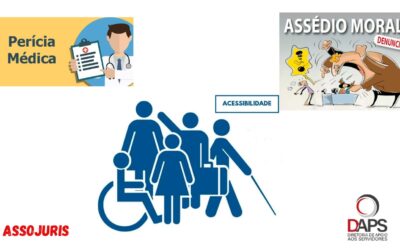 Acessibilidade, Assédio e Perícias Médicas – em pauta