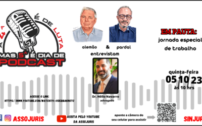 PODCAST: JORNADA ESPECIAL DE TRABALHO