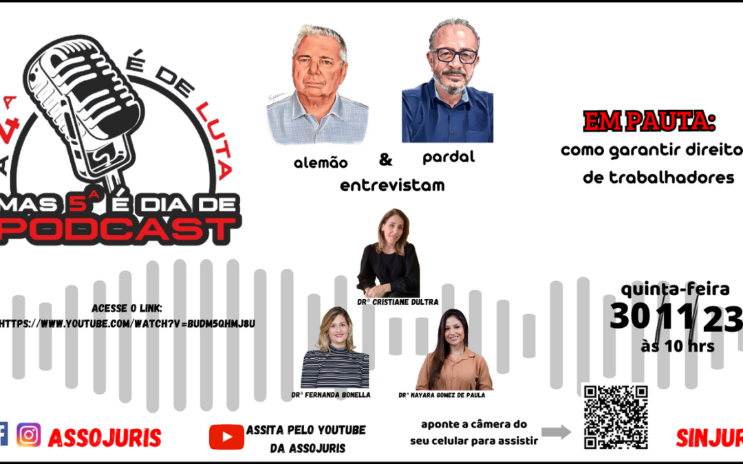 PODCAST – como garantir direitos de trabalhadores