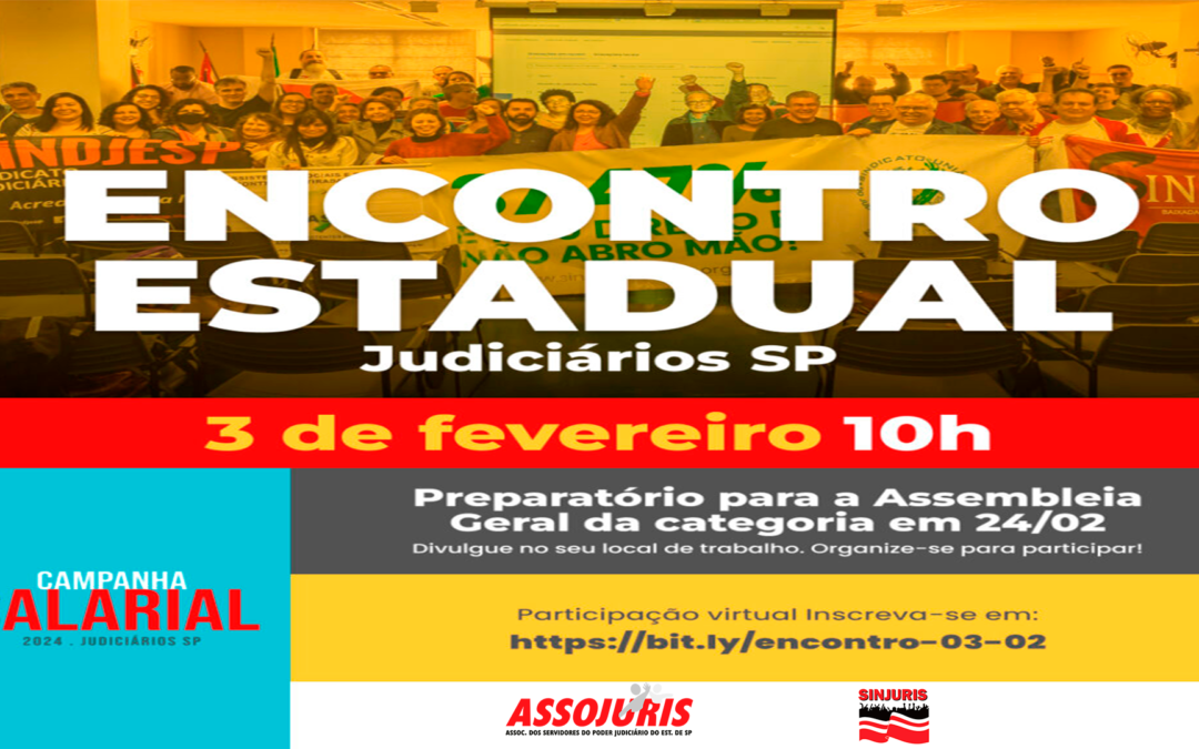 Encontro Estadual Judiciários – SP