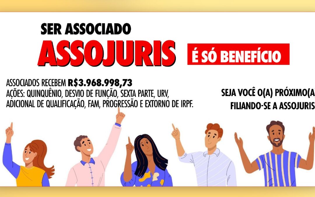Associados da Assojuris continuam recebendo precatórios