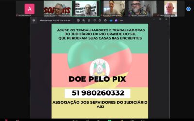 Podcast Assojuris: Solidariedade em Ação – Escreventes do Judiciário Paulista em Apoio aos Servidores Judiciários do Rio Grande do Sul
