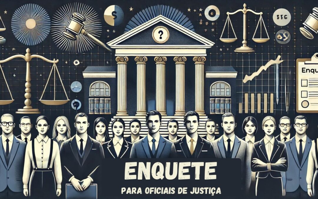 PESQUISA EXCLUSIVA PARA OS OFICIAIS DE JUSTIÇA