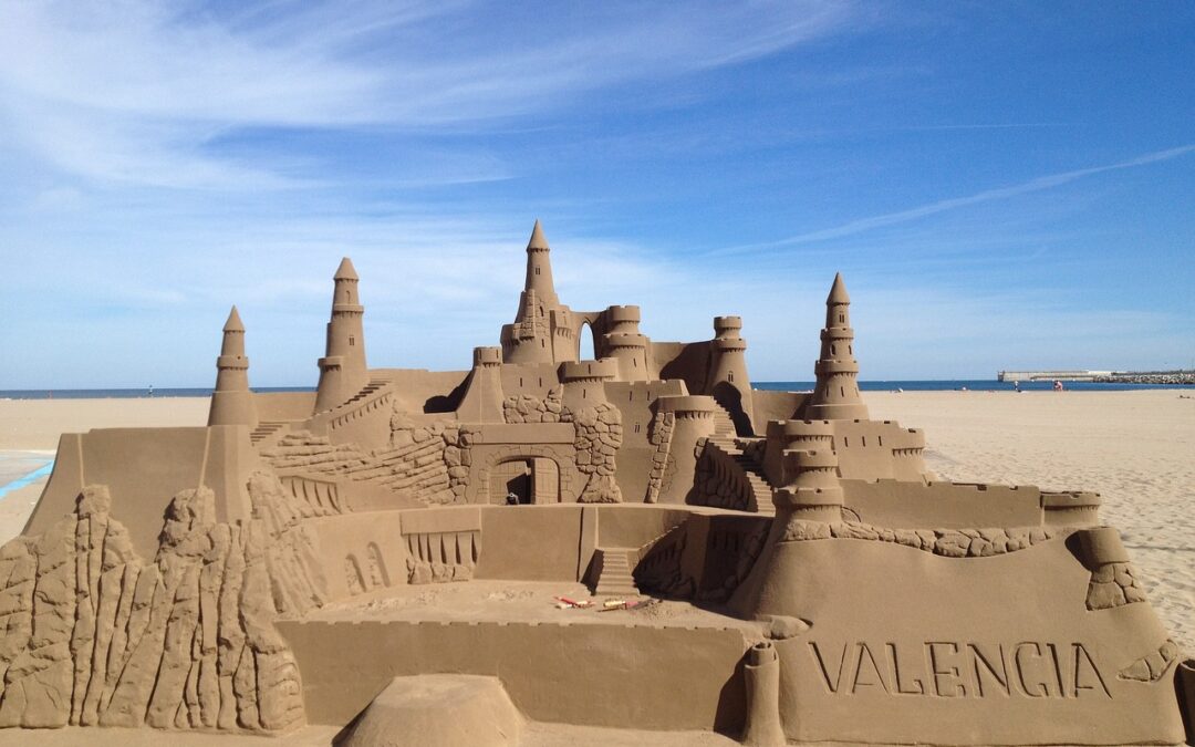 O Castelo de Areia Mais Alto Tem 21 Metros de Altura