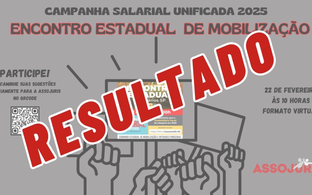 Encontro Estadual dos Judiciários – Virtual – Reúne 170 Servidores