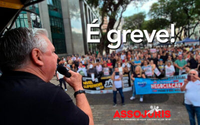 Judiciários Estaduais de São Paulo deflagram greve, por tempo indeterminado.