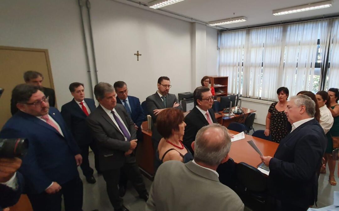 Assojuris protocola novo expediente em mãos da Presidência do TJSP