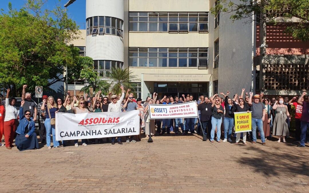Greve no Judiciário Paulista – 2º dia – Tribunal Nega Recompor a Moeda – Perda Salarial de 25%
