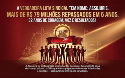 Associação dos Servidores do Poder Judiciário do Estado de São Paulo- Assojuris – 32 anos na vanguarda.