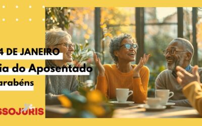 24 de janeiro é o Dia Nacional do Aposentado