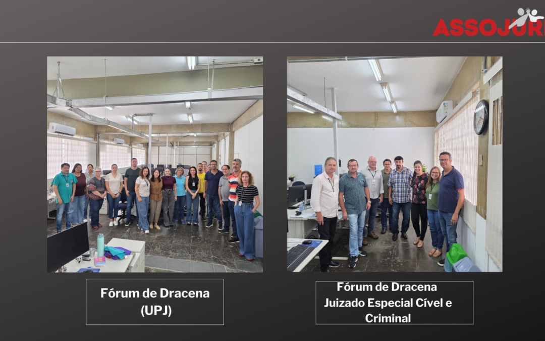 ASSOJURIS visita Fórum de Dracena e reforça mobilização para a Campanha Salarial 2026