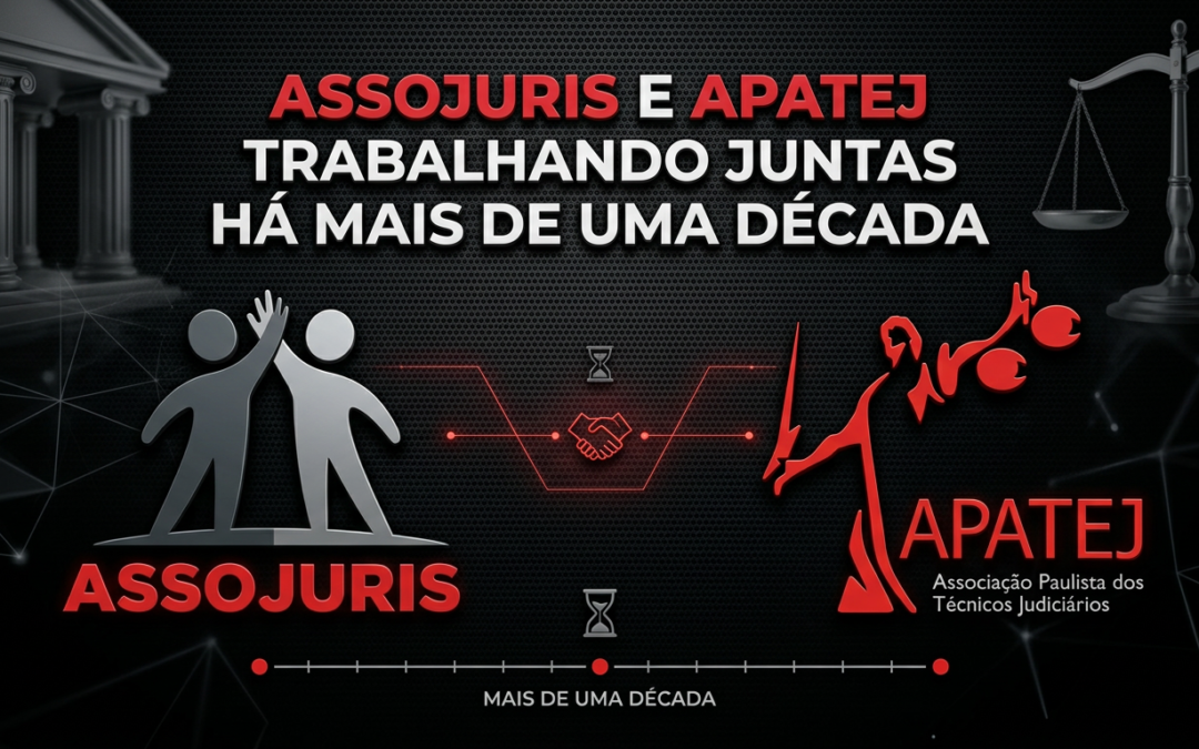 Assojuris e Apatej trabalhando juntas há mais de uma década