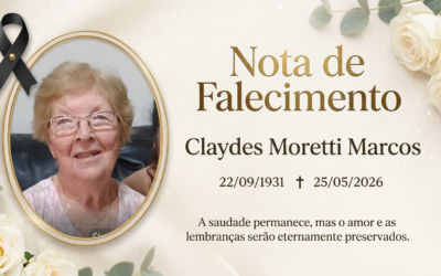 NOTA DE FALECIMENTO