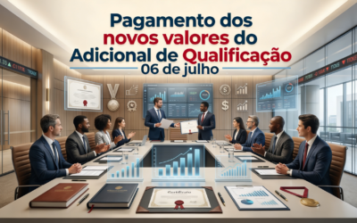 Pagamento dos novos valores do Adicional de Qualificação