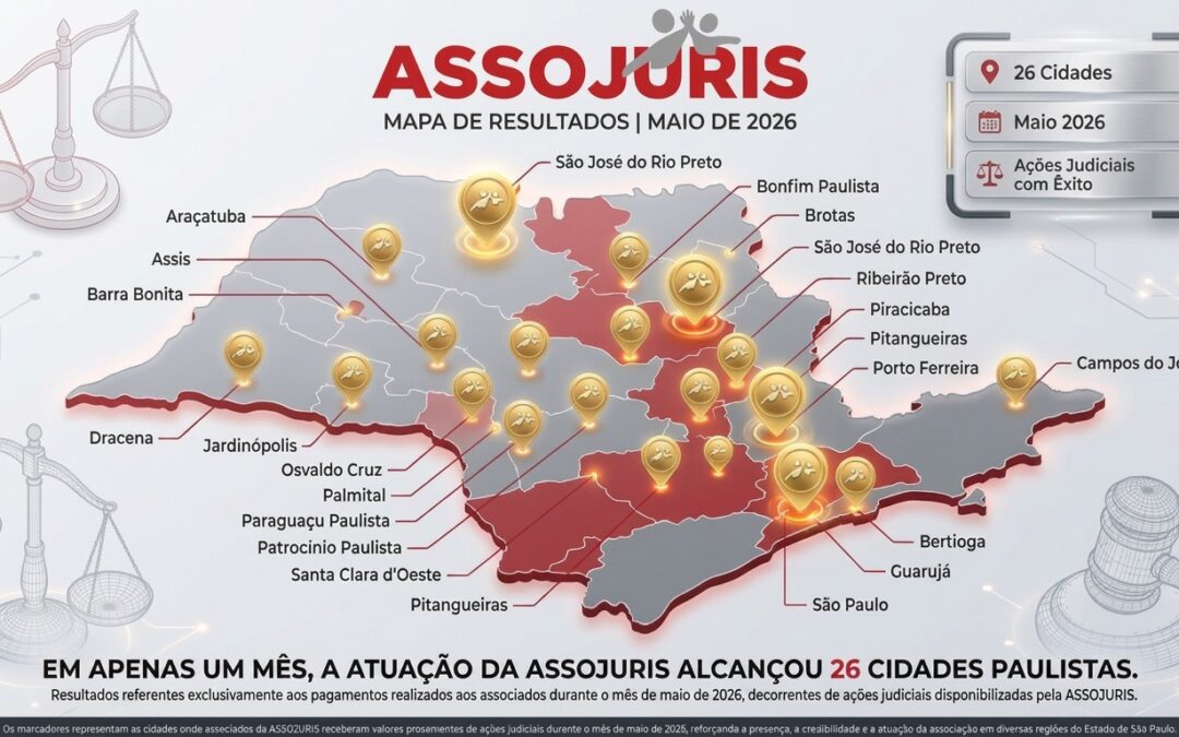 Associados da Assojuris recebem precatórios e RPVs