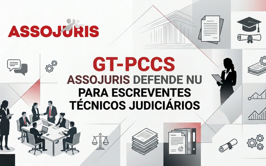 GRUPO DE TRABALHO E NÍVEL UNIVERSITÁRIO PARA OS ESCREVENTES TÉCNICOS JUDICIÁRIOS